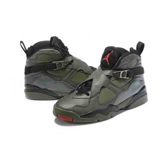 Air Jordan 8 Retro New Army Green 2019 Men Shoes